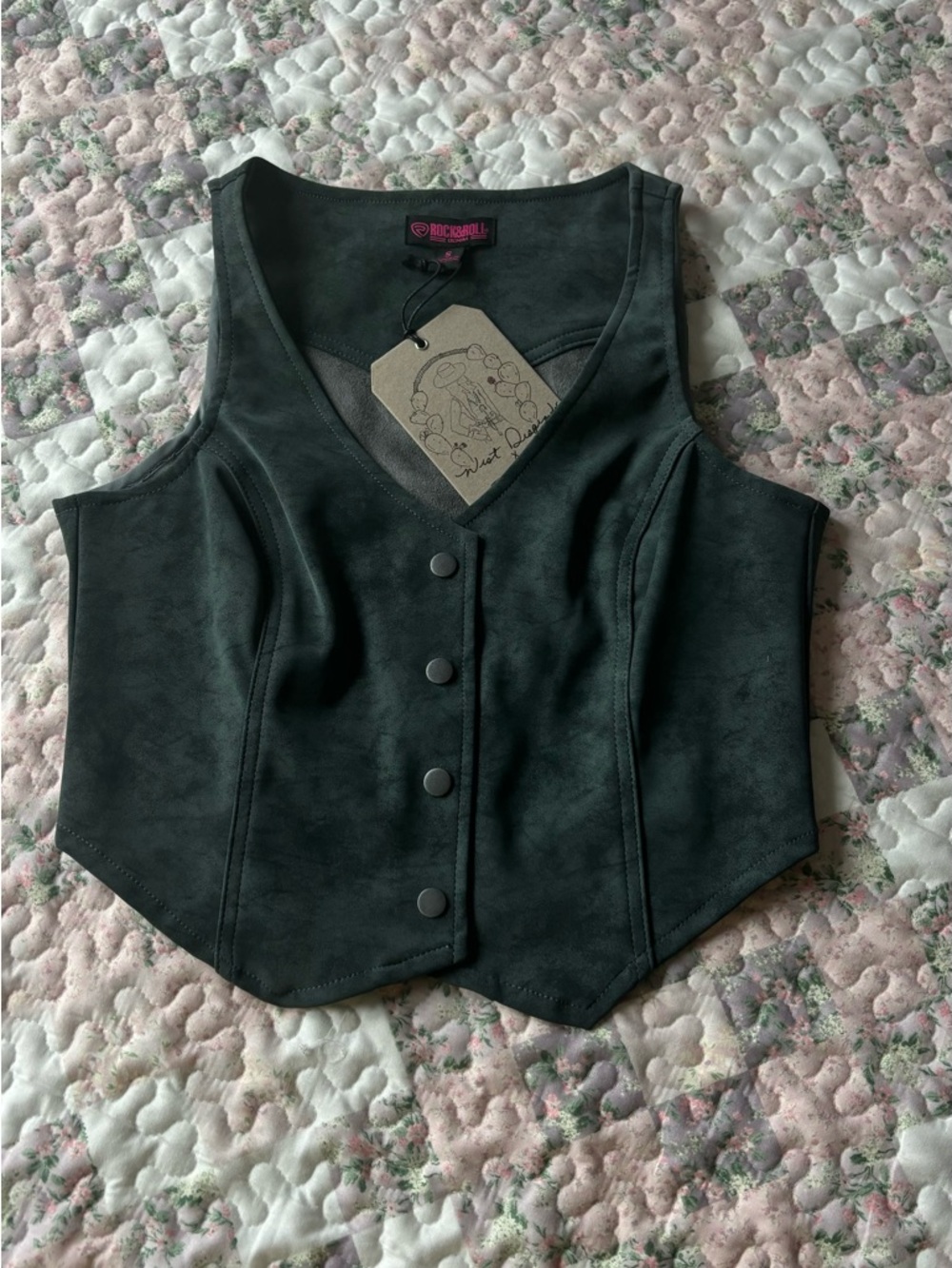 Rock and Roll Denim Vest